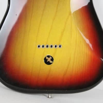 1978 Vintage Fender Stratocaster Sunburst 3-Bolt Hardtail BODY 4.9 lbs STRAT USA 1970s image 6