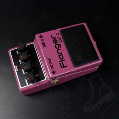 Boss BF-2 Flanger 1981 Silver screw w/ original box image 5
