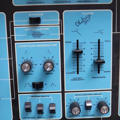 Moog Sonic Six 1972 - 1979 - Blue image 20