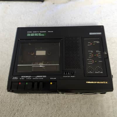 Ner Mint Marantz PMD420 Rebuilt 2-Head Portable Cassette W/Accessories image 4