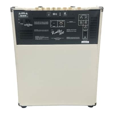 Fender Rumble 500 WHITE B-STOCK (Cannot Find Flaws) Bass Combo Amp *IN STOCK* image 2