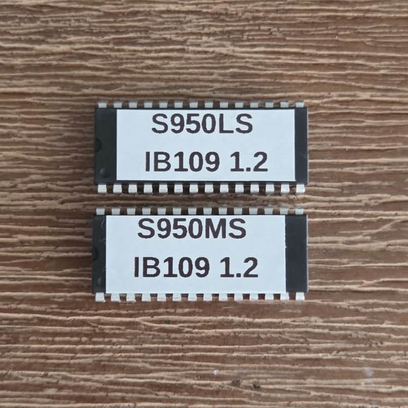 Akai S950  1.2a ROM upgrade - EPROM firmware update OS operating system s-950 IB109 image 1