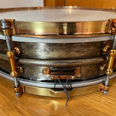 Ludwig  Black Beauty 14x4 Snare Drum  Vintage 20s Dance Model image 6