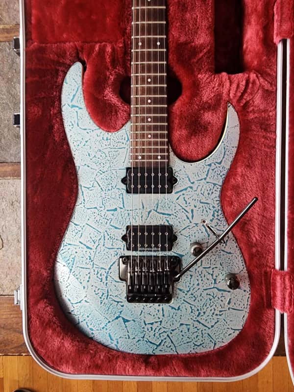 Ibanez RG2620-CBL Prestige MIJ J Craft 2005 - cubed blue image 1