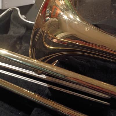 Yamaha YSL-354 Standard Trombone 2010s - Lacquered Brass image 10