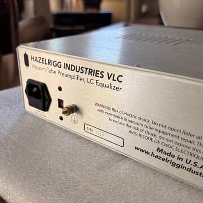 Hazelrigg Industries VLC Vacuum Tube Preamplifier / LC Equalizer 2016 - 2021 - Brown image 8