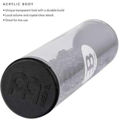Meinl Percussion Crystal Shaker with Acrylic Shell, 2 Year Warranty, Loud/Black (SH26-L-L) image 2