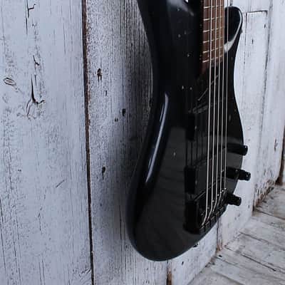 Ibanez 2000 SR Series SR885 5 String Electric Bass Guitar Black Finish Made in Japan image 9