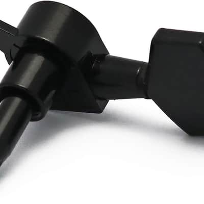 Sealed String Tuning Pegs Tuning Keys Machines Heads Tuners 6 In Line Right Handed Electric Guitar Acoustic Guitar Parts Replacement Black. image 3