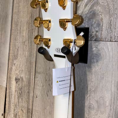 2021 Gretsch Guitars G5021WPE Rancher Penguin Parlor Acoustic/Electric White, Support Indie Music ! image 15