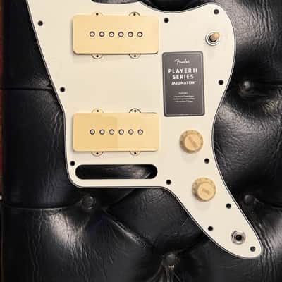 Fender Jazzmaster Player 2 Loaded Pickguard 2025 - Vintage White image 1