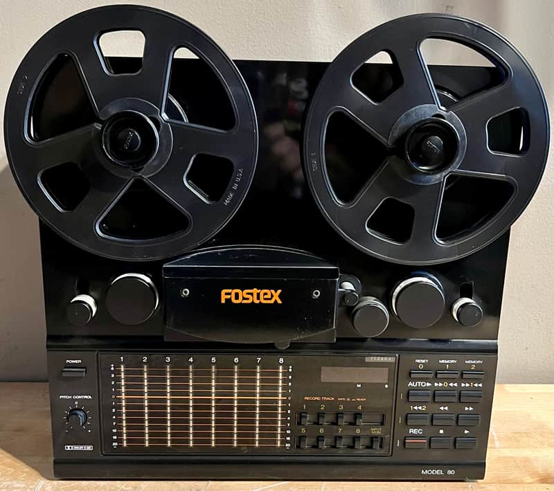 Fostex Model 80 Reel to Reel 8 Track Multitrack Recorder W / | Reverb