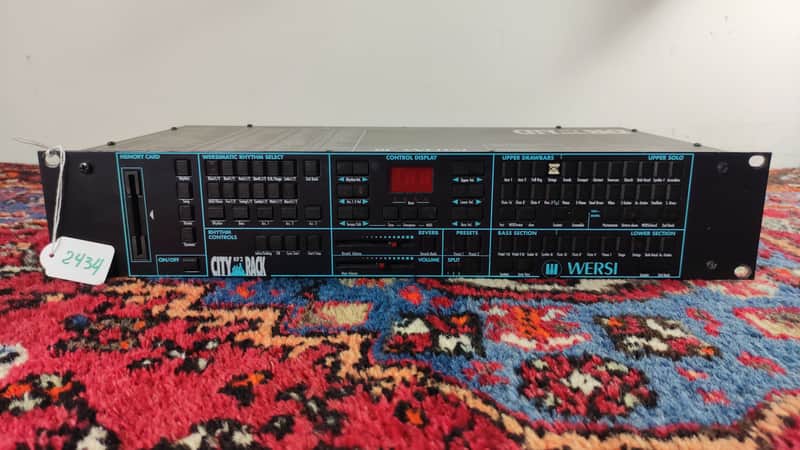 Wersi City KF2 Rack - Vintage MIDI Synthesizer Expander (Warranty) image 1
