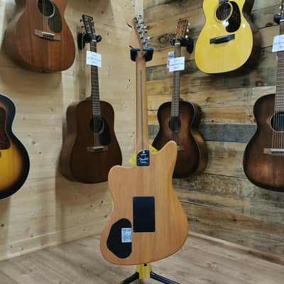 Fender American Acoustasonic Jazzmaster - Ebony Fingerboard, Natural, Used image 9