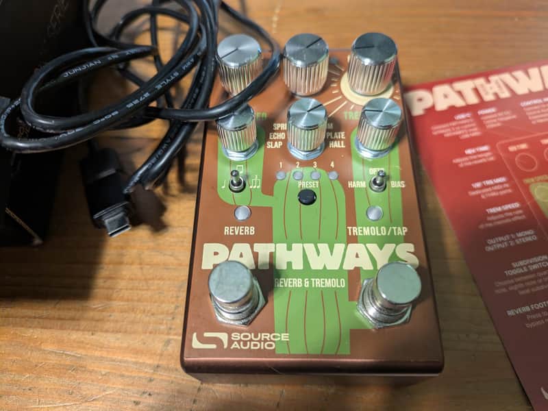 Source Audio Pathways Reverb & Tremolo 2026 - Present - Orange image 1