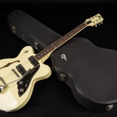 2018 Duesenberg Fullerton CC - Vintage White | German Semi-Hollow Thinline Tremolo P90 Pickup PLEK | CoA OHSC image 25