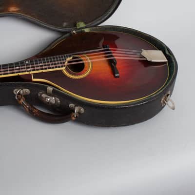 Gibson A-4 Carved Top Mandolin (1928), ser. #84006, original black hard shell case. image 12