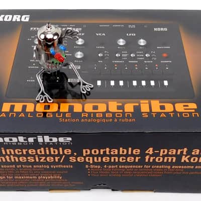 Korg Monotribe Analog Synth + MIDI I/O Expansion + Top Zustand + OVP + Garantie image 9