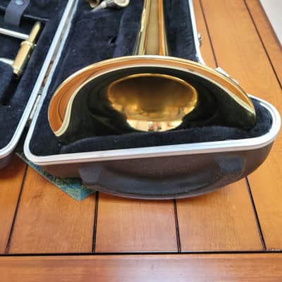 Yamaha Trombone- Model YSL354 - 2026 - Lacquered Brass - Beautiful! image 7
