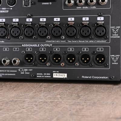Roland M-200i 32-Channel Live Digital V-Mixer Console (NO POWER SUPPLY) CG01B7Q image 10