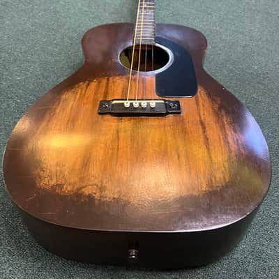 Stella Tenor Acoustic Guitar 1960’s - Tobacco Burst image 3