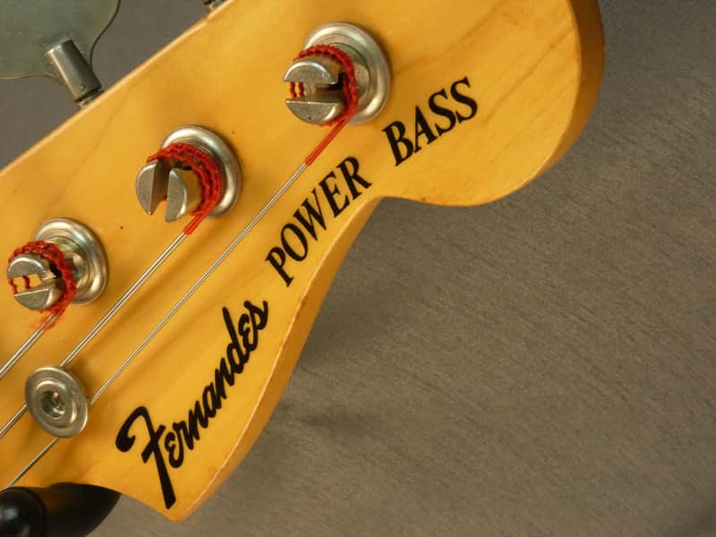 FERNANDES Power Bass FPB-65 1975s - ASH Black Sunburst - Japan