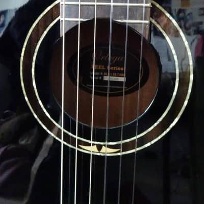 ORTEGA SOLID TOP THINLINE ELECTRIC-CLASSICAL GUITAR (RCE138-T4BK) image 17