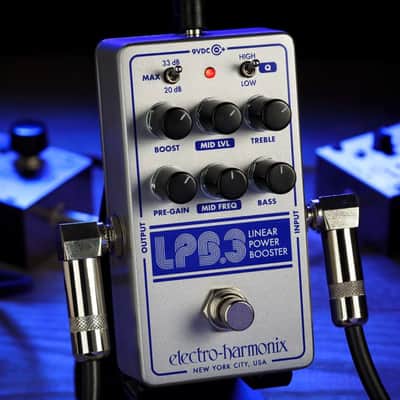 Electro-Harmonix LPB-3 Linear Power Booster Effect Pedal image 2