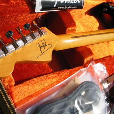 2014 Fender USA Dave Murray Signature HSH Stratocaster EXC! '57 reissue Iron Maiden image 12