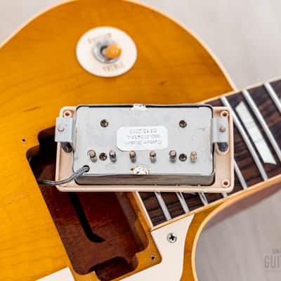 2013 Gibson Custom Shop Historic 1958 Les Paul Standard R8 Lemon Burst Flame Top w/ Case, CoA, Tags image 17