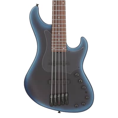 Used Ibanez MDM1005 MDM 5-String Bass Guitar w/Bag - Midnight Arctic Ocean Matte image 1