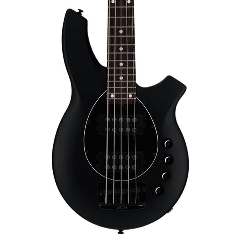 Sterling by Music Man Bongo 5-String Bass - Stealth Black image 1