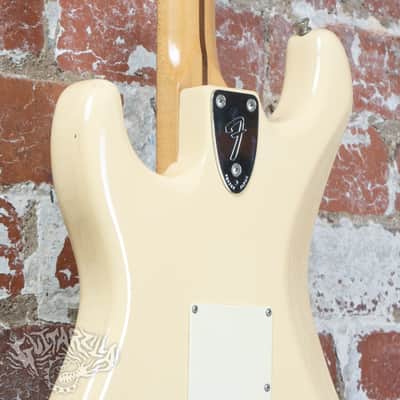 Squier Japan '72 Reissue Stratocaster CST-30 E Serial MIJ 1986 Olympic White image 9