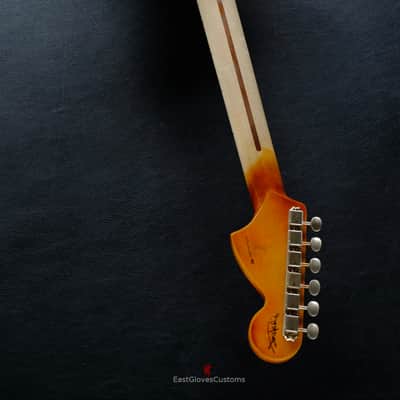 Fender Stratocaster Artist Series Jimi Hendrix Olympic White with Custom Hardcase Heavy Aged Relic image 18