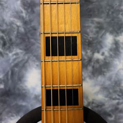 1960's Old Kraftsman by Kay Musical Note Faux Tiger Stripe Parlor Student Guitar Pro Setup New Strings Newer Gigbag image 8