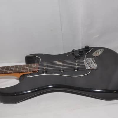 Fender Japan Squier ST72 Large Head Black Electric Guitar Ref No 7210 image 9