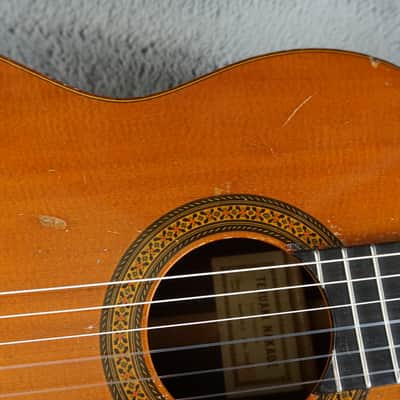 Teruaki Nakade Modelo CA 1969 Japan Classical Guitar image 10