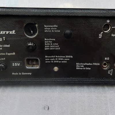 Vintage Dynacord Bass KING T RARE Valve Amplifier Great Bass Guitar Amp 1970's image 5