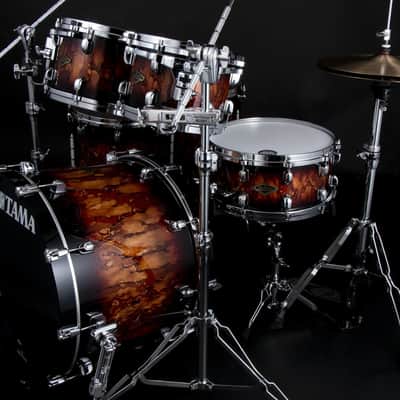 Tama WBST12R-MBR Starclassic Walnut/Birch Lacquer Rack Tom 12 - Molten Brown Burst image 13