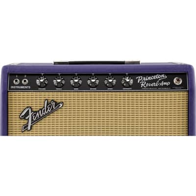 Fender LTD 65 Princeton Plum Greenback image 4