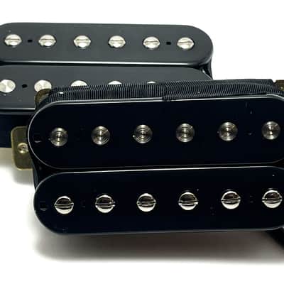 Mod Noiseless HSH Pickup Set, Passive Ceramic Modern Humbucker Bridge & Neck + Noiseless Strat Middle Pickup image 3