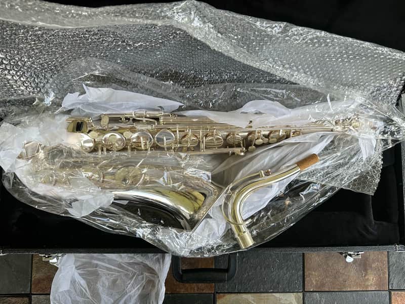 Monique Tenor Saxophone early 90s - Silver Plate image 1