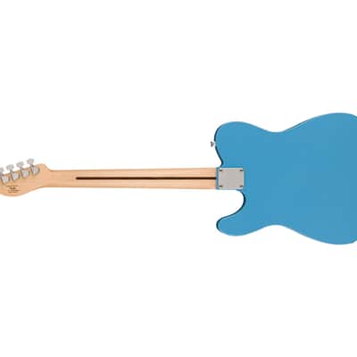 Used Squier Sonic Telecaster Electric Guitar - California Blue w/ Laurel FB image 7