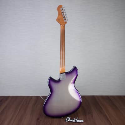 Novo Guitars Serus J Baritone Electric Guitar - Purple Stanger Burst - #251350 image 6