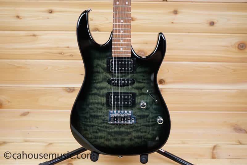 Ibanez GRX70QA-TKS Gio - Transparent Black Sunburst image 1