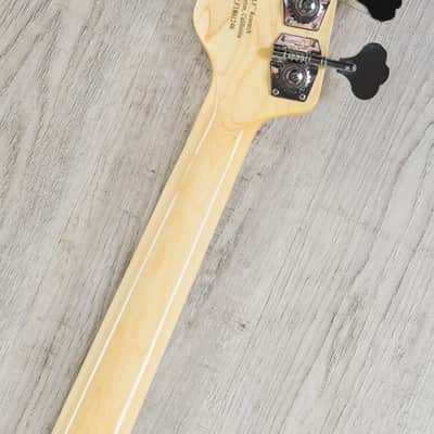 G&L USA CLF Research L-2000 Electric Bass Maple Fretboard Jet Black w/ Hard Case image 7