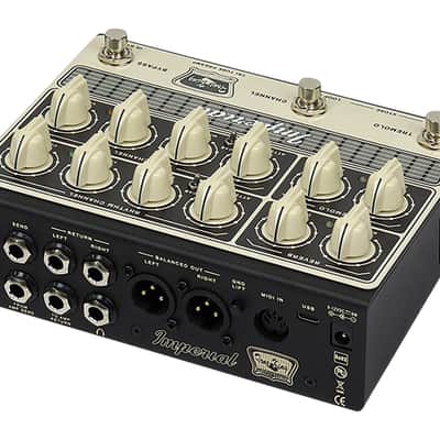 Tone King Imperial Dual-Channel Tube Preamp Pedal [DEMO] image 3