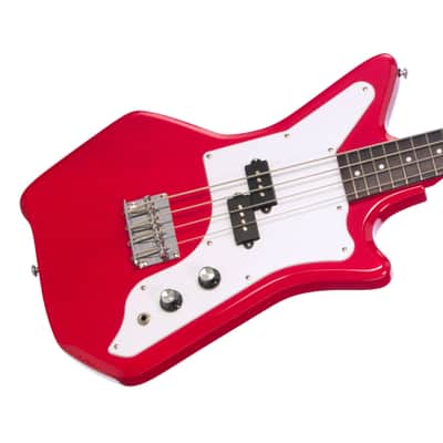 Airline Guitars Jetsons Jr Bass Red image 3