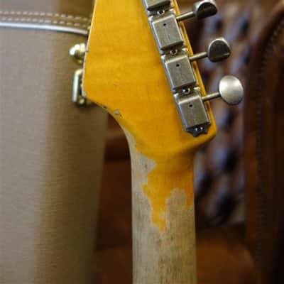Fender Ltd Red Hot Strat Super Heavy Relic - Aged Lake Placid Blue image 6