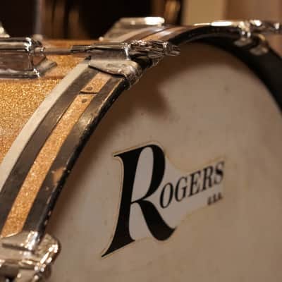 Immagine Rogers 13/16/16/22/5x14" PowerTone Drum Set - 1960s Champagne Sparkle - 4